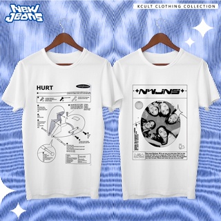 Camiseta Unissex NEWJEANS Aesthetic KPOP Hurt Y2K em Oferta na Shopee