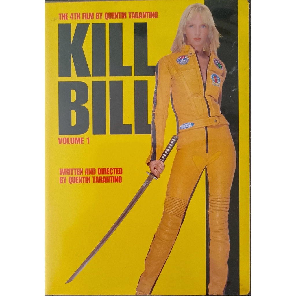 DVD Original Importado Kill Bill Volume 1 - Quentin Tarantino - Idioma INGLÊS