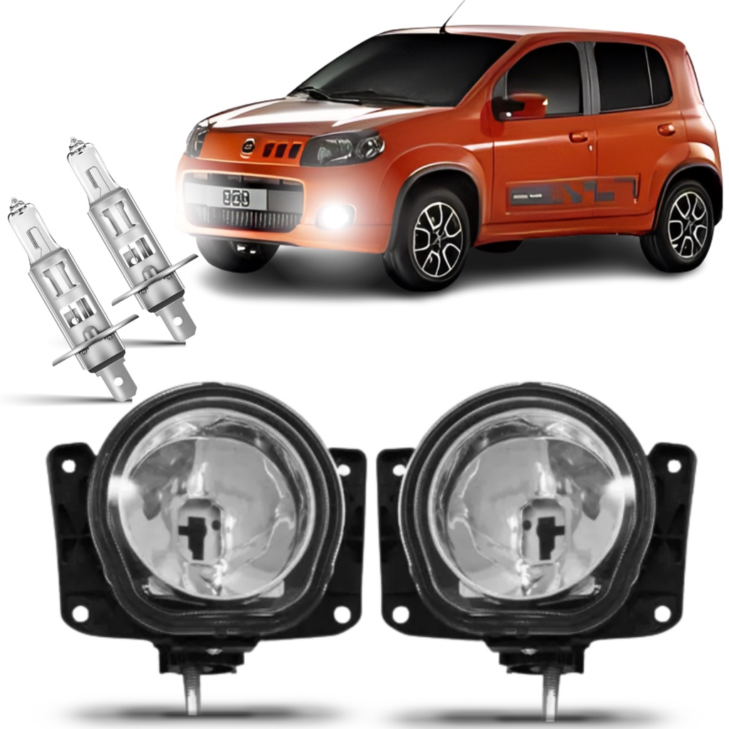 Par Farol Milha Uno Sporting 2011 12 13 2014 2015 + Lampada em Oferta na Shopee