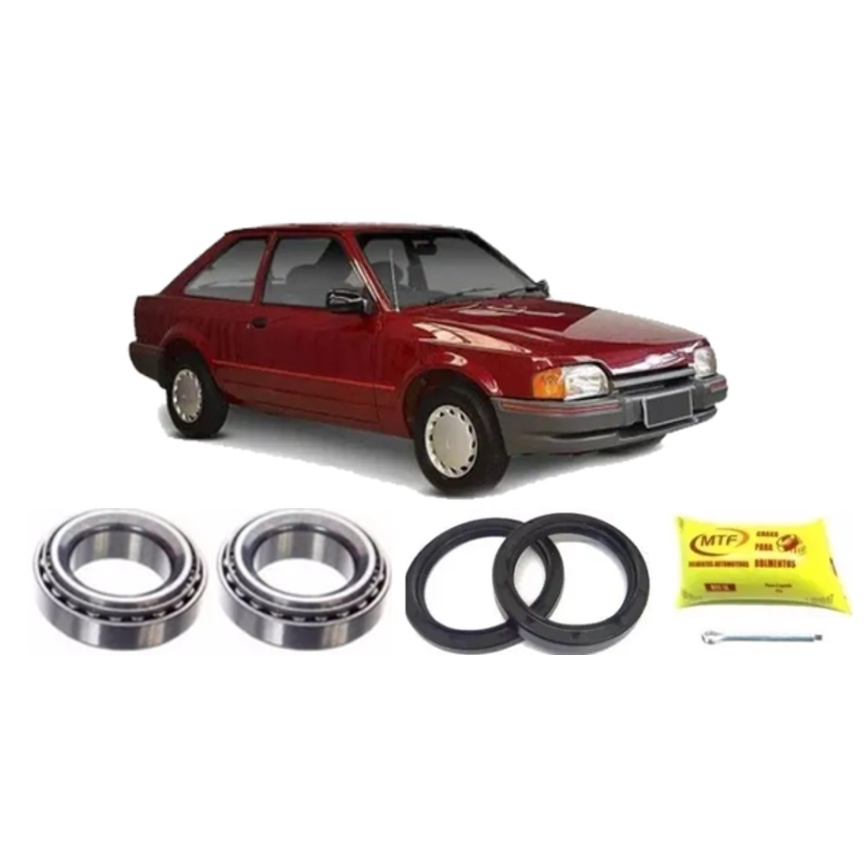 Kit Rolamento Roda Dianteira Apollo Escort Verona De 84 A 92 ou Escort Hobby todos (MTF-2273)