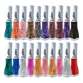 ESMALTES HITS COM GLITER HIPOALERGÊNICO 8 ml
