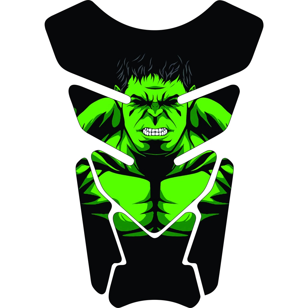 Protetor De Tanque Moto Resinado Tankpad O incri/vel Hulk Varios Modelos