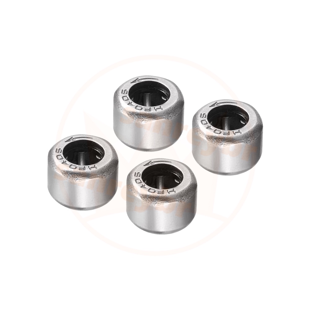 Kit 4 Rolamentos Hf0406 Catraca De Agulhas Ø4 X Ø8 X 6mm