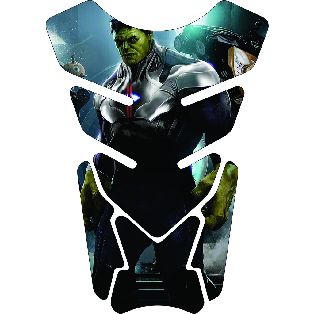 Protetor De Tanque Moto Resinado Tankpad O incri/vel Hulk Varios Modelos