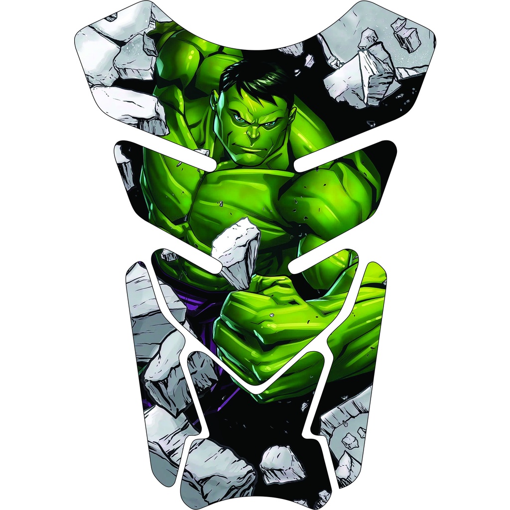 Protetor De Tanque Moto Resinado Tankpad O incri/vel Hulk Varios Modelos