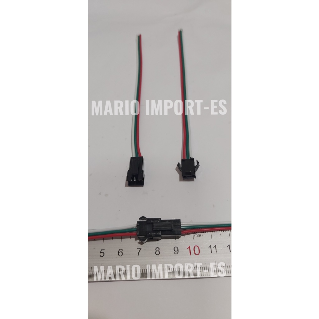 Conector de Engate Rápido Macho e Fêmea 3 Vias Para Fita Led Digital Ws2811, Ws2812b e 6803