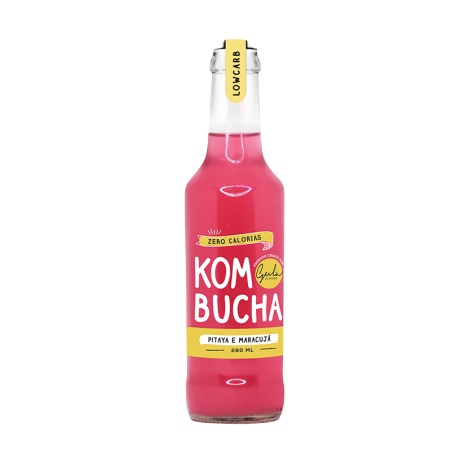 Kombucha Pitaya e Maracujá 275ml - Pitaya