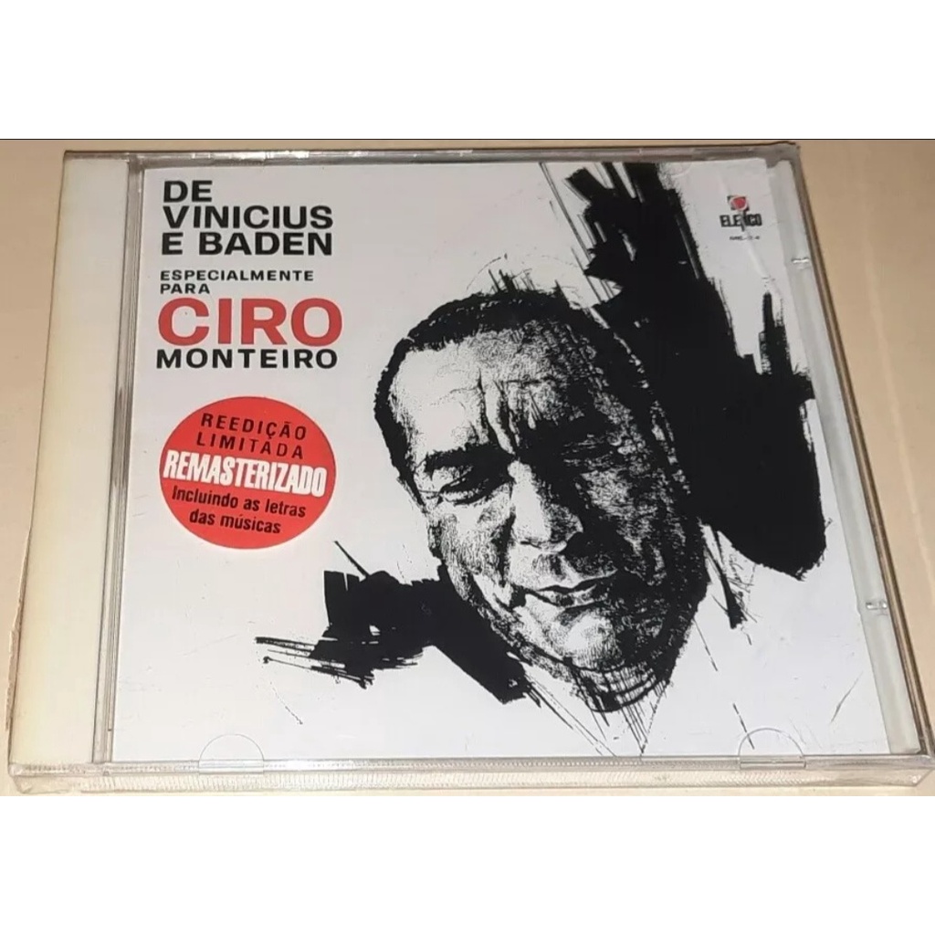 Cd De Vinicius E Baden Especialmente Ciro Monteiro original Lacrado 8903