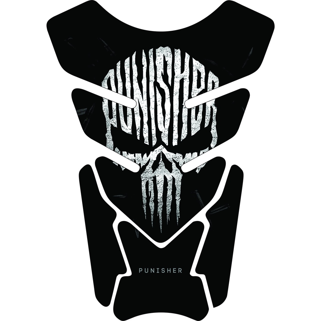 Protetor De Tanque Moto Resinado Tankpad Justlc3iro Punisher Varios Modelos 2136