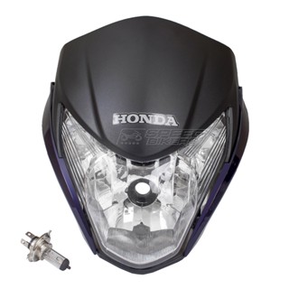 Frontal Completo Farol Cg Titan 150 2011 A 2013 Azul