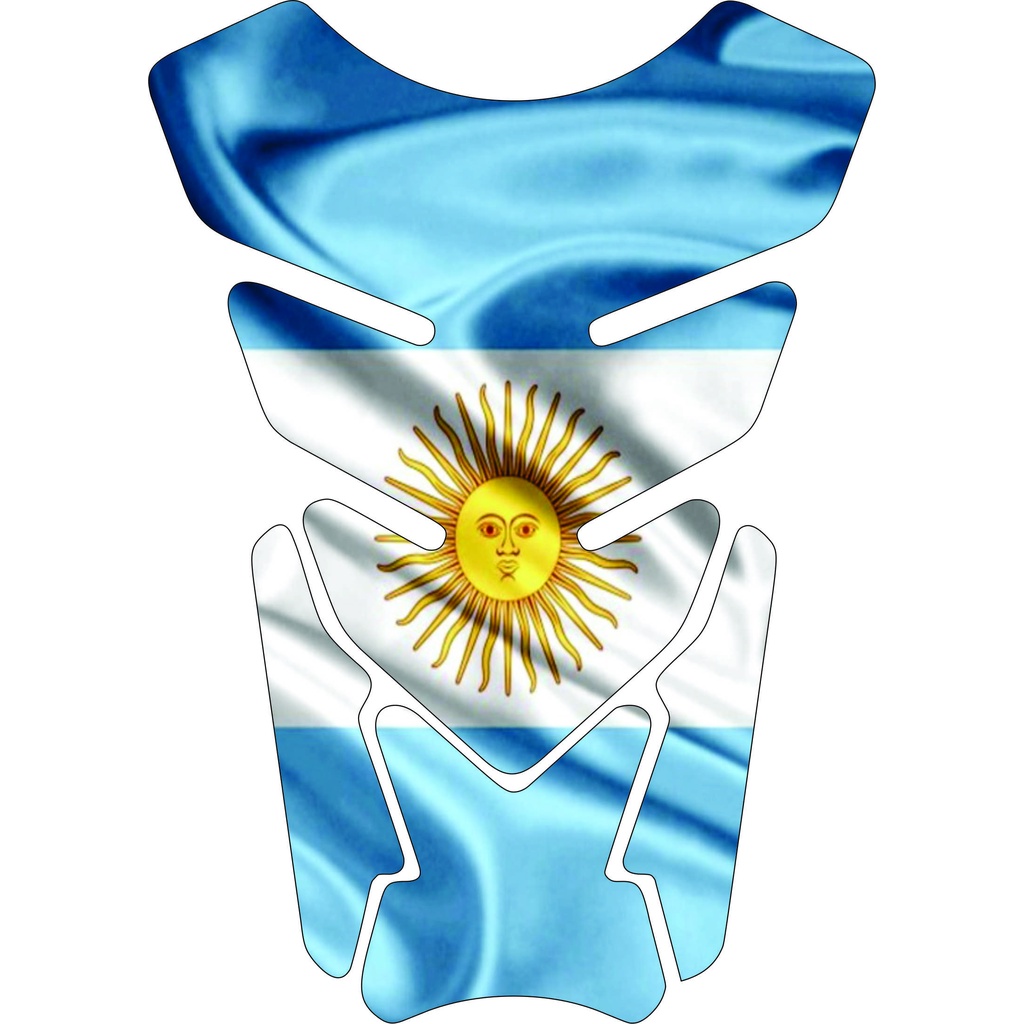 Protetor De Tanque Moto Resinado Tankpad Bandeira Países Varios Modelos. 2156