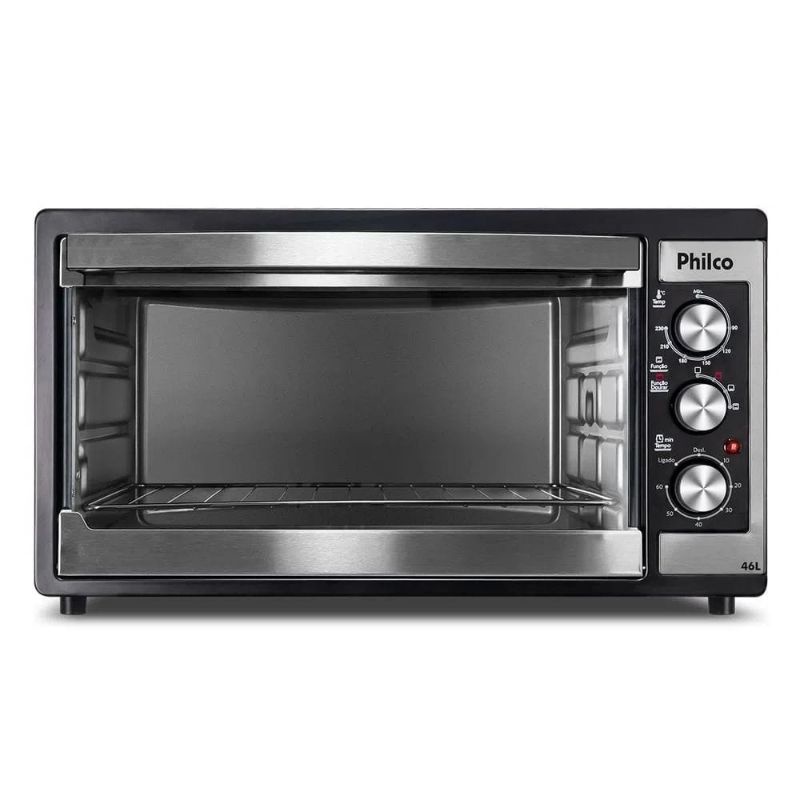 Forno elétrico phlico Preto 46L