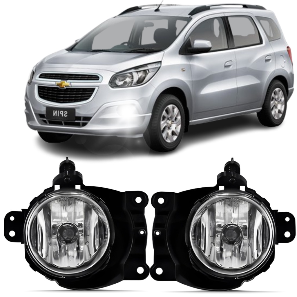 Par Farol Milha Auxiliar Chevrolet Spin 2013 2014 2015