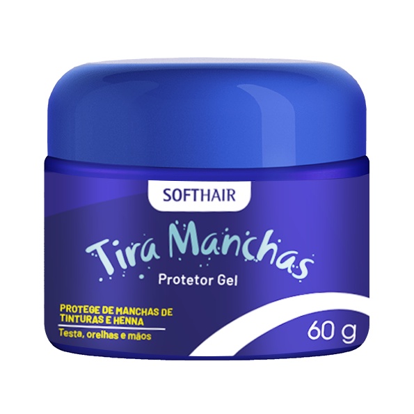 Gel Protetor Tira Manchas 60ml Softhair em Oferta na Shopee