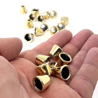 Ponteira Sininho 1cm Terminal Cordão Roupas Biquíni Pezinho Artesanato em Oferta na Shopee