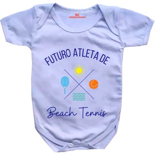 Roupa Body Bebê Futuro Atleta de Beach Tennis #642