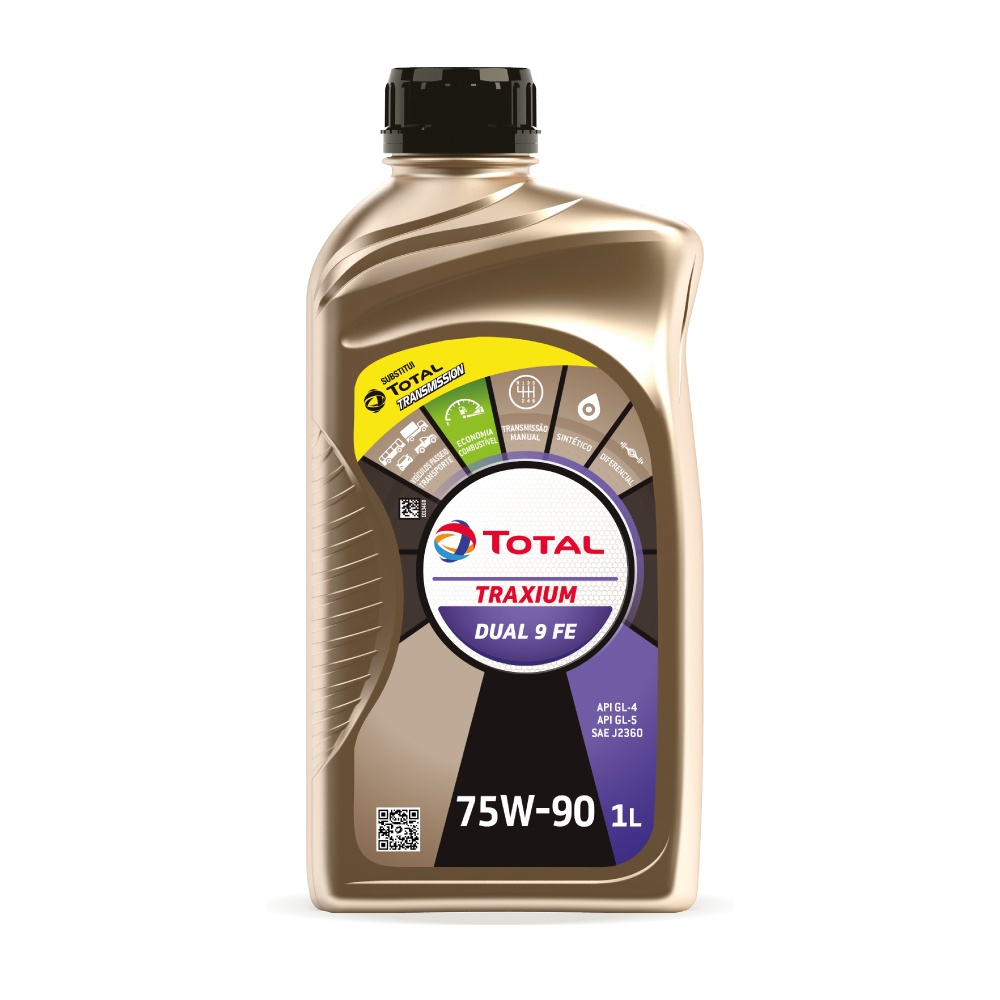Óleo De Transmissão 75w90 Traxium Dual 9 Fe - Total