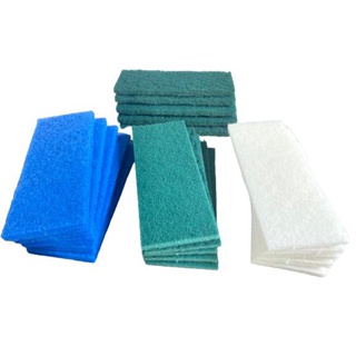 KIT fibras de limpeza 20 unidades (5 geral - 5 leve - 5 pesada - 5 porcelanato) em Oferta na Shopee