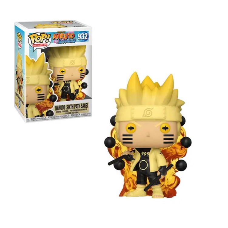 POP NARUTO SHIPPUDEN SIXTH PATH SAGE 932 NOVO ORIGINAL em Oferta na Shopee