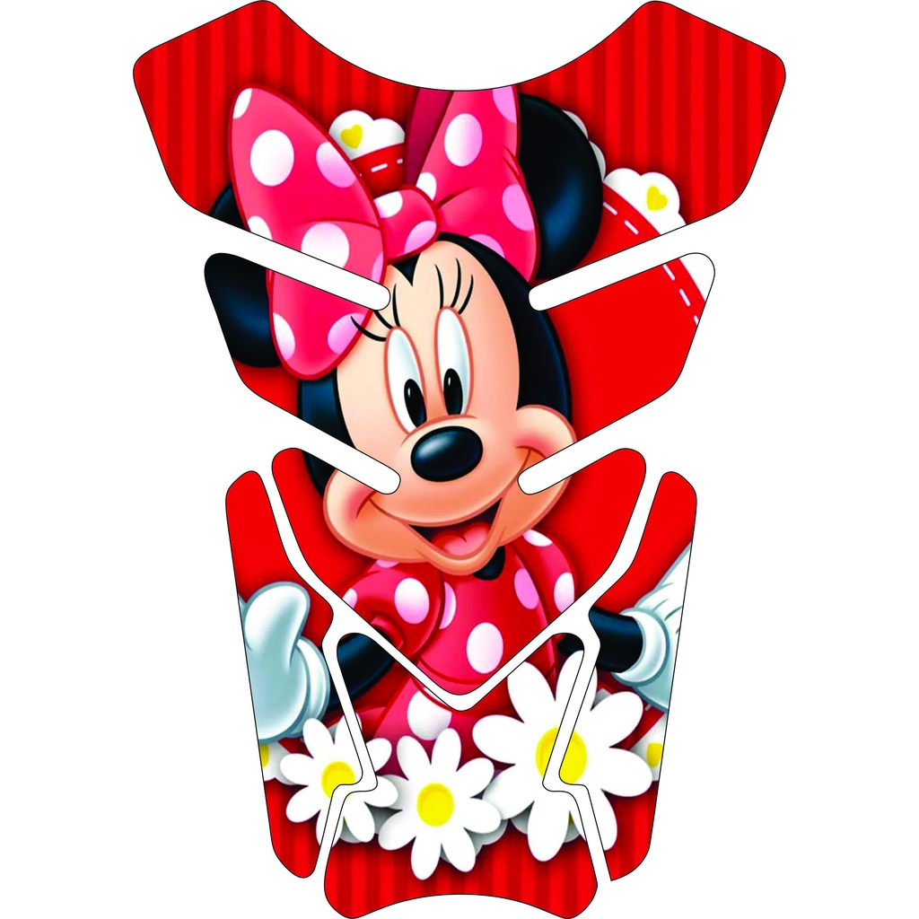 Protetor De Tanque Moto Resinado Tankpad Mi/nnie Mouse 2178 em Oferta na Shopee