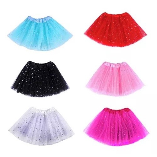 Saia De Tuli Varias Cores Tutu Carnaval 40CM (Unitário)