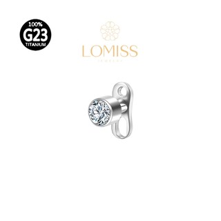 Piercing Microdermal Titânio G23 Zircônia Lomiss piercing em Oferta na Shopee