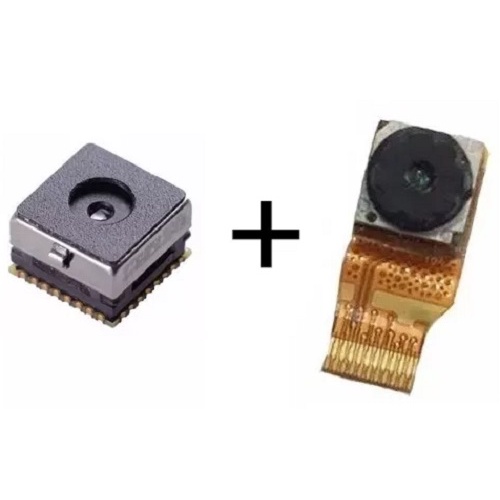 Kit Câmera Frontal + Câmera Traseira Para Motorola Moto G1