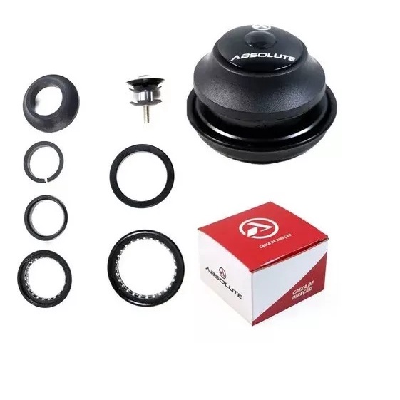 Jogo Direção TAPERED Absolute B446 44/55 Bicicleta Aro 26 29 Estrada MTB Urbana