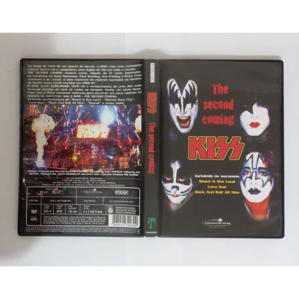 DVD The second coming KISS