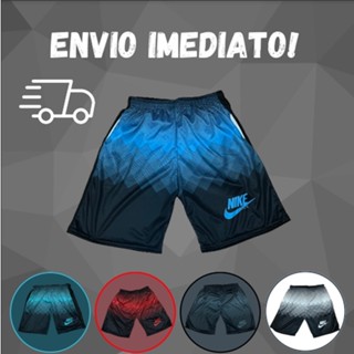 Short Bermuda Com Bolso Dry Fit Futebol Academia Treino Colorido Leve Calção