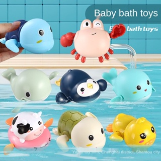 Brinquedo De Banho Em Forma De animal Bebê/Água Caranguejo Golfinho em Oferta na Shopee