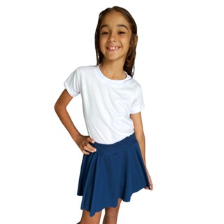 Short Saia Escolar Elanca