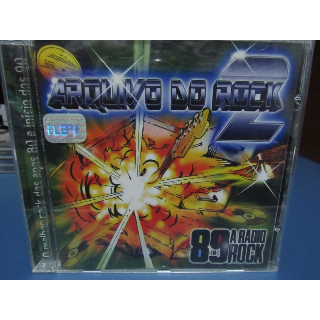 CD Arquivo do ROCK Vol. 2 Rádio 89 FM A Rádio Rock The Cult Guns´n´Roses The Smiths Iggy Pop Simple Minds 4 Non Blondes