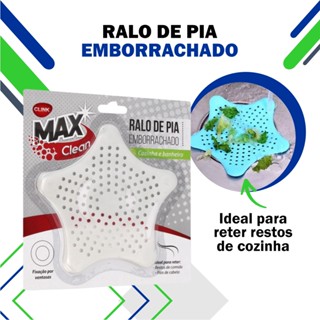 Ralo De Pia Emborrachado P/ Cozinha Banheiro C/ Ventosa Top
