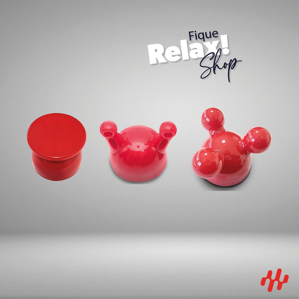 Kit 3 Ponteiras Massageador Profissional em Oferta na Shopee