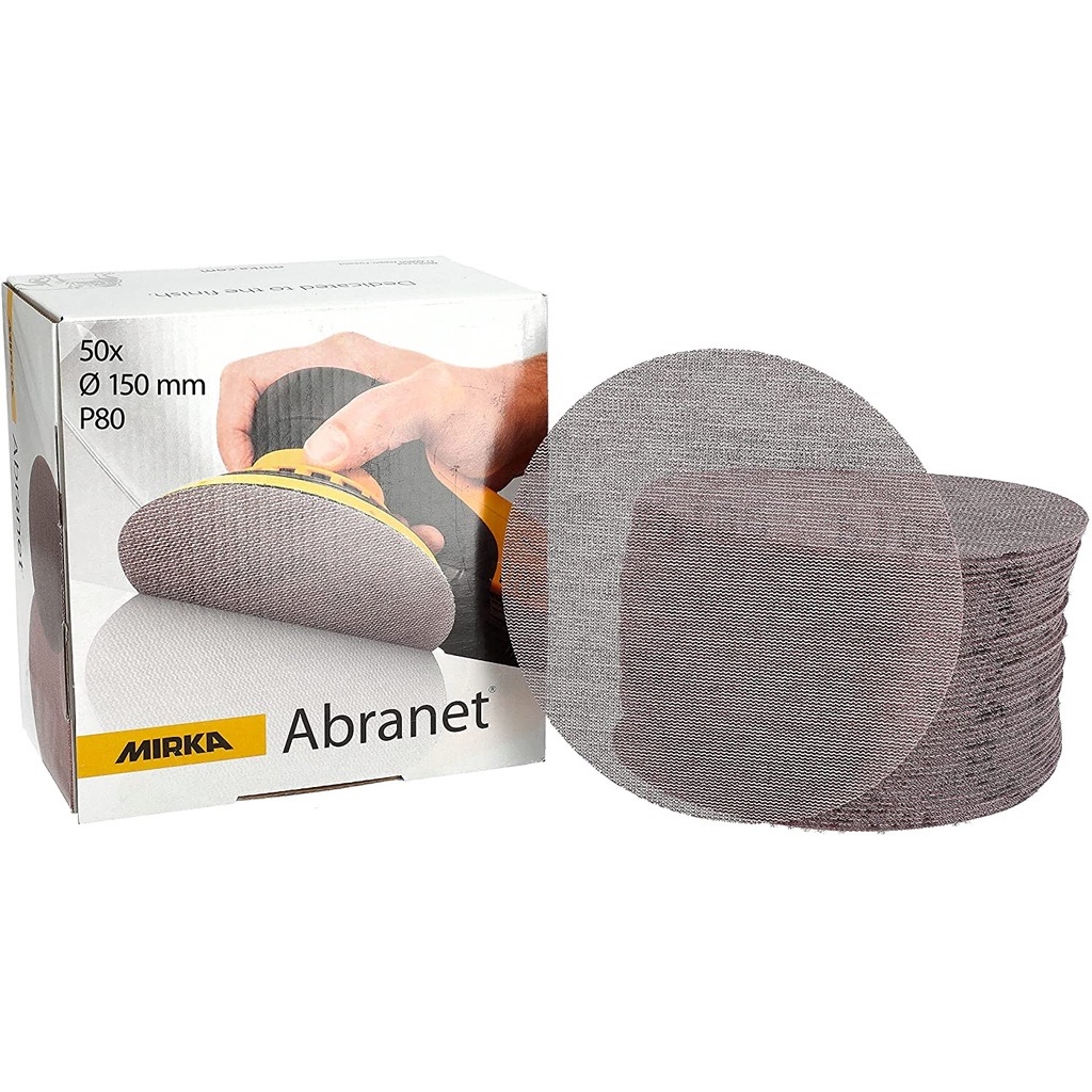 DISCO LIXA ABRANET MIRKA 150MM c/10 unidades em Oferta na Shopee