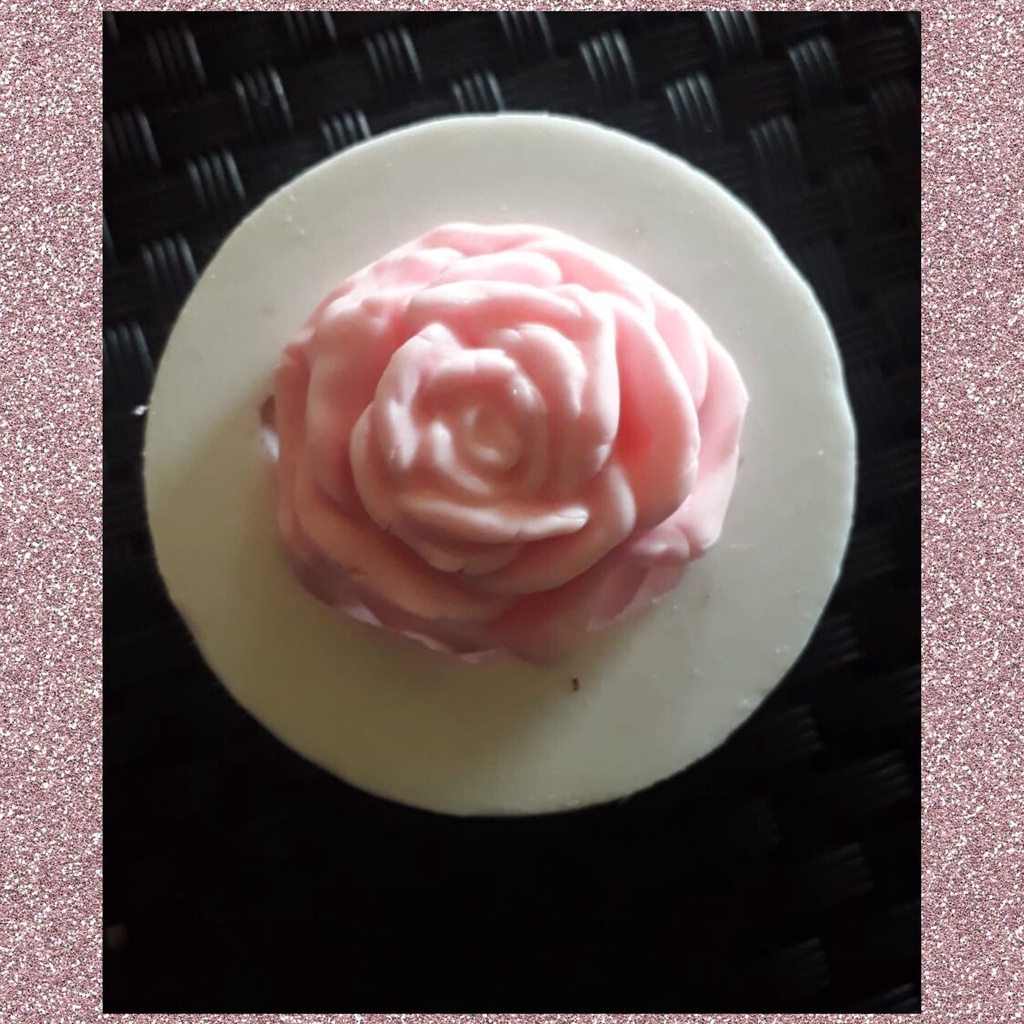 MOLDE DE SILICONE ROSA ORIGINAL - Cris Artesdecor