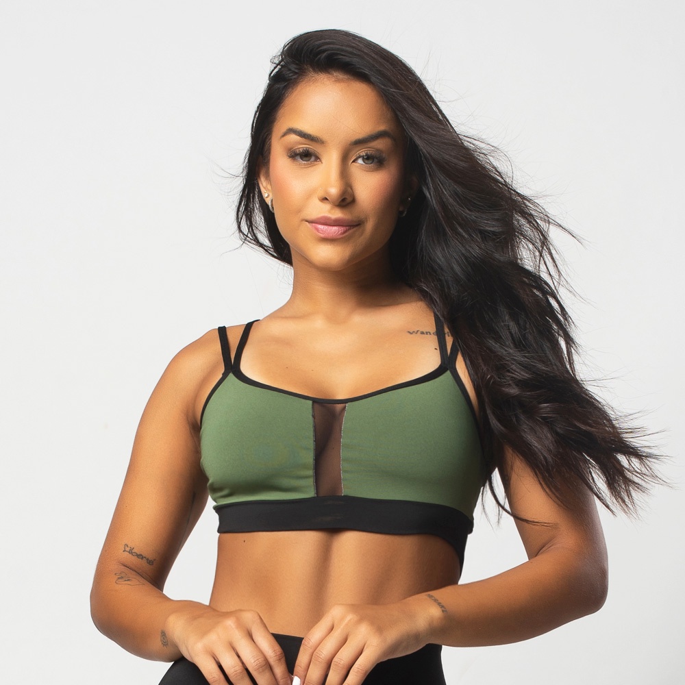 Top fitness detalhe em tela frontal move fitness de academia - Sports & Outdoors