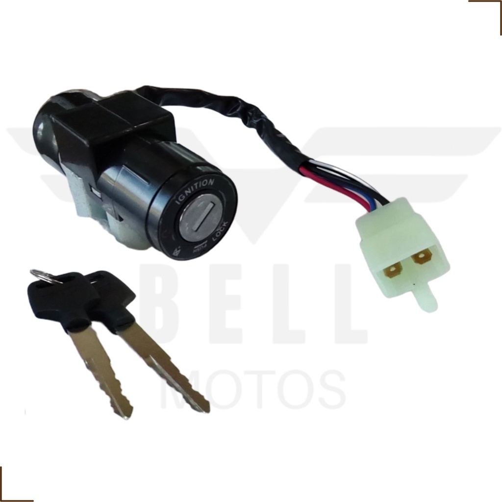 Chave de Ignição Contato Miolo Moto HONDA BIZ 110 i 100i / BIZ 125 125+ KS ES EX - MODELO ORIGINAL
