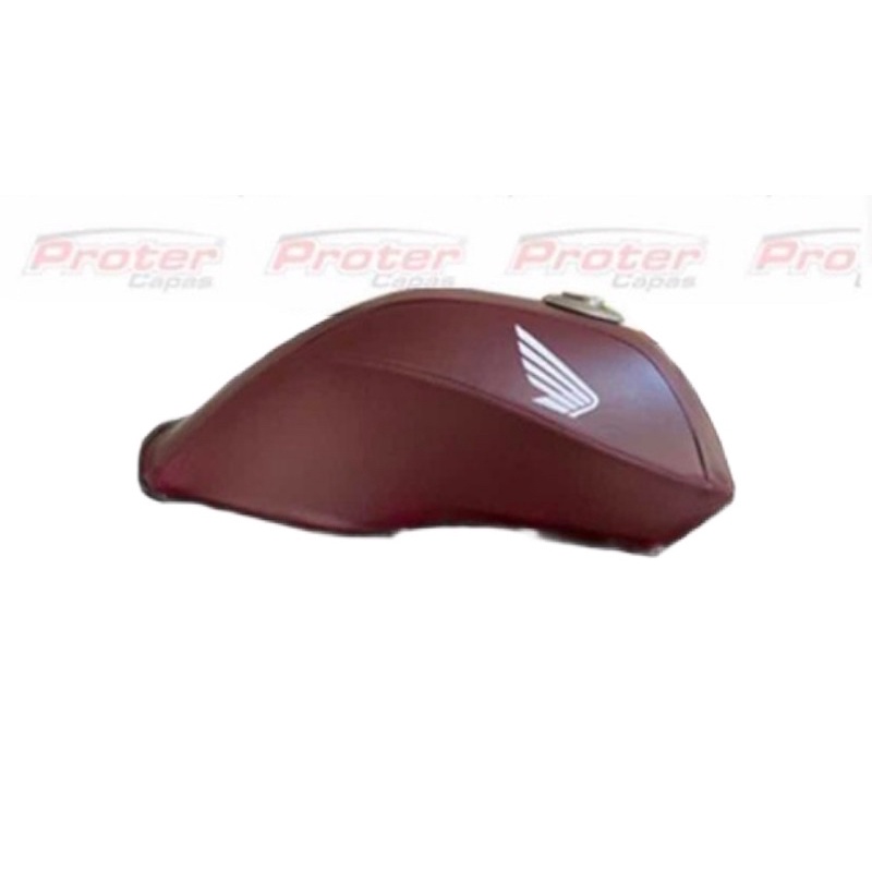 Capa Tanque Titan/Titan Mix/Fan 125/150 Ks Es Esd Anos 2009/2010/2011/2012/2013 Vinho