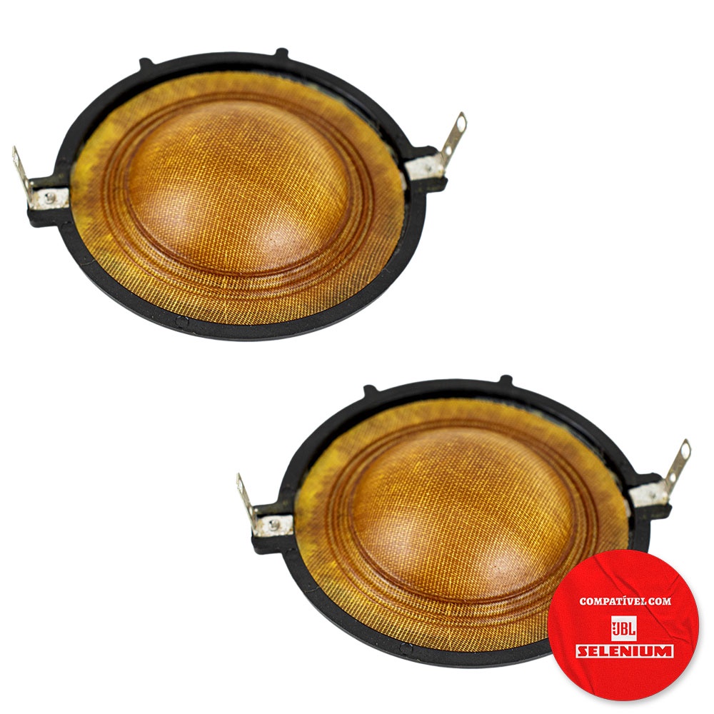 2x Reparo Driver Compatível JBL Selenium D 200 Corneta 8 Ohms Qsd 20 100w em Oferta na Shopee