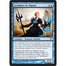 Escudeiro de Elgaud (Humano / Soldado) - Magic The Gathering