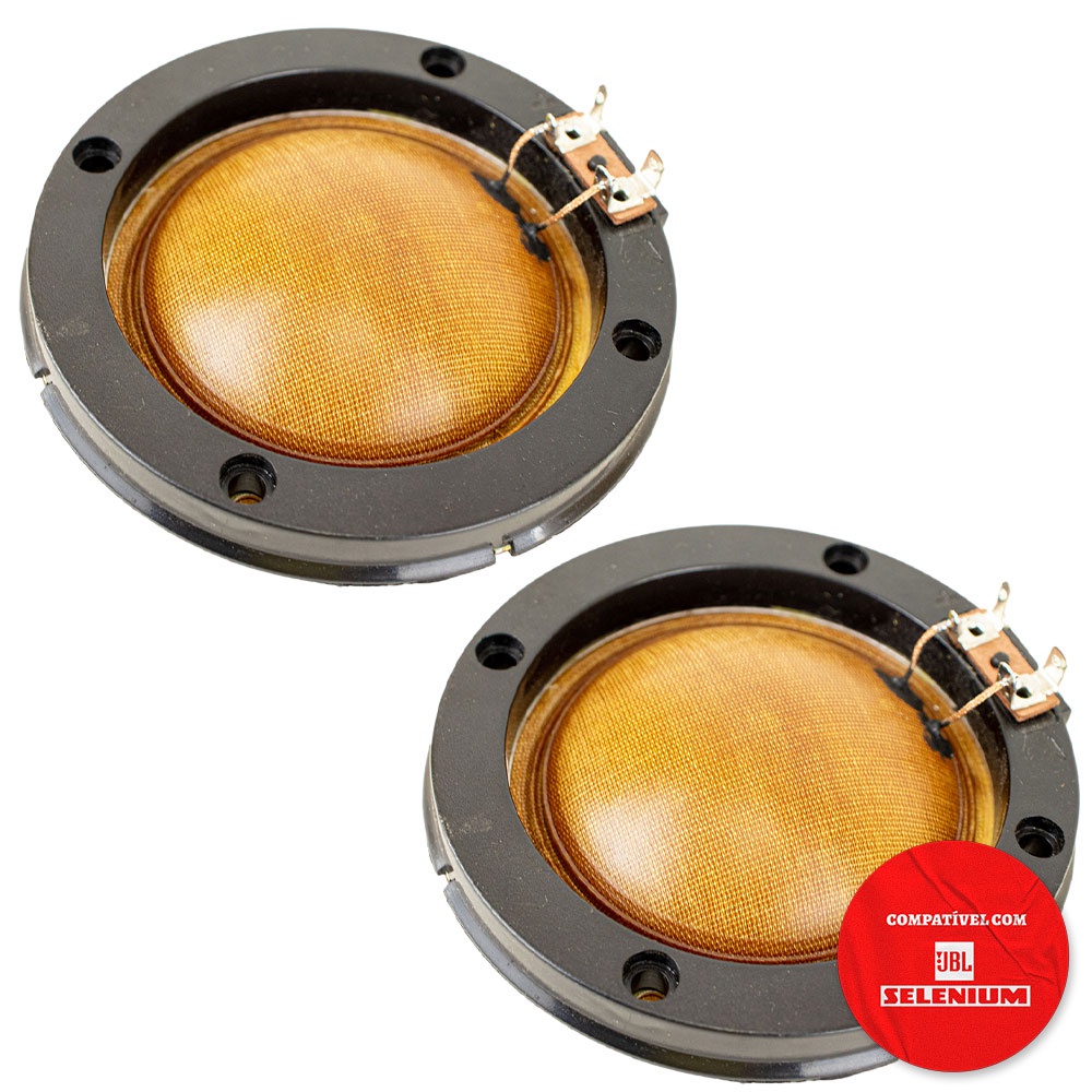 2x Reparo Driver Para Jbl Selenium D300 D305 Corneta 8 Ohms 100w em Oferta na Shopee