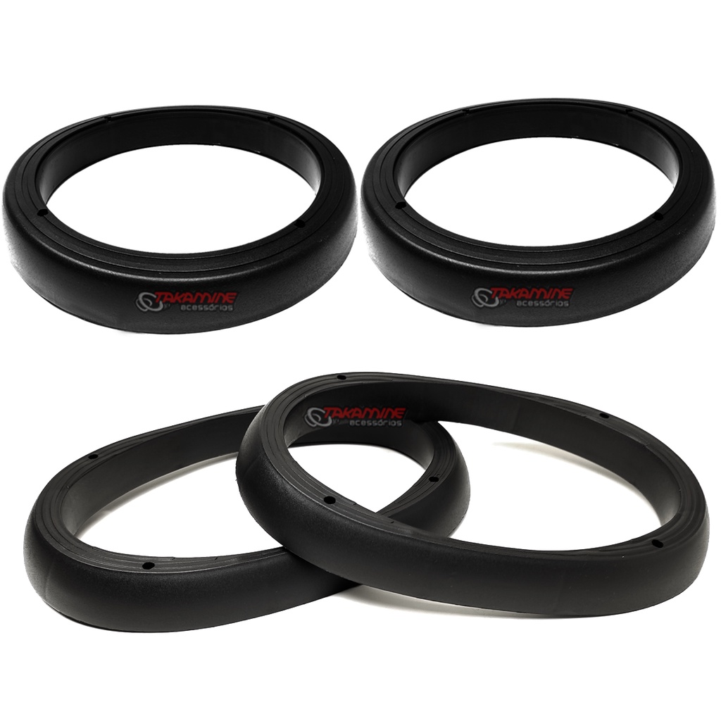 kit 2 aros espaçador adaptador 6 polegadas bafles + 1 par de aros adaptadores 6x9 polegada para alto-falante automotivo