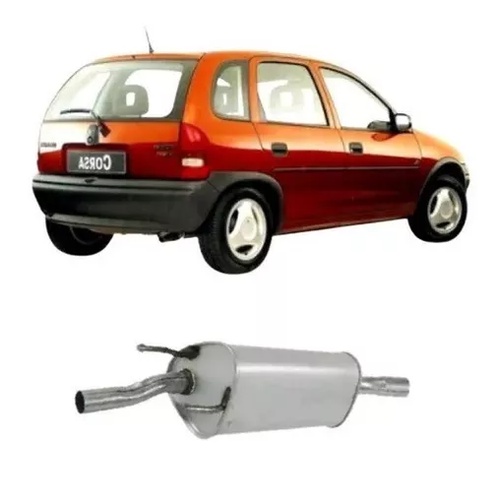 Escapamento Silencioso Traseiro Corsa Wind Super 1994 A 2001