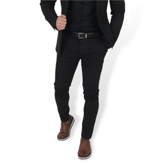 Calça Sarja Masculina Alfaiataria Skinny Slim Com lycra Elastano