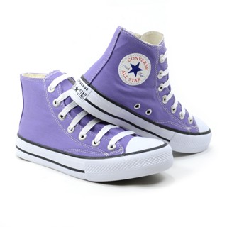 Tênis Cano Alto Botinha All Star CONVERSE - Lilás - Envio Imediato - Unissex