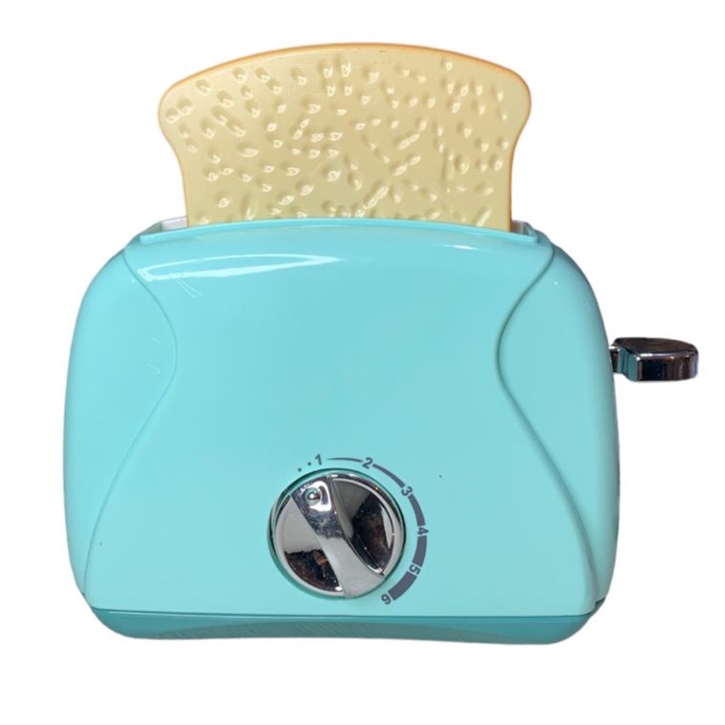 brinquedo mini cozinha torradeira verde 1 unidade