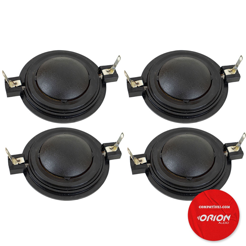 4x Reparo Driver Tsr5200 Corneta 8 Ohms 100w Orion Force One em Oferta na Shopee