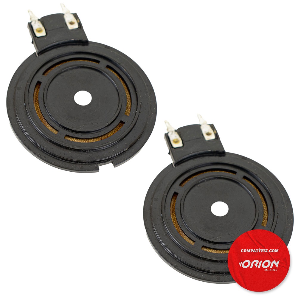 2x Reparo Driver Tsr4200 Tweeter Orion 8 Ohms 120w em Oferta na Shopee
